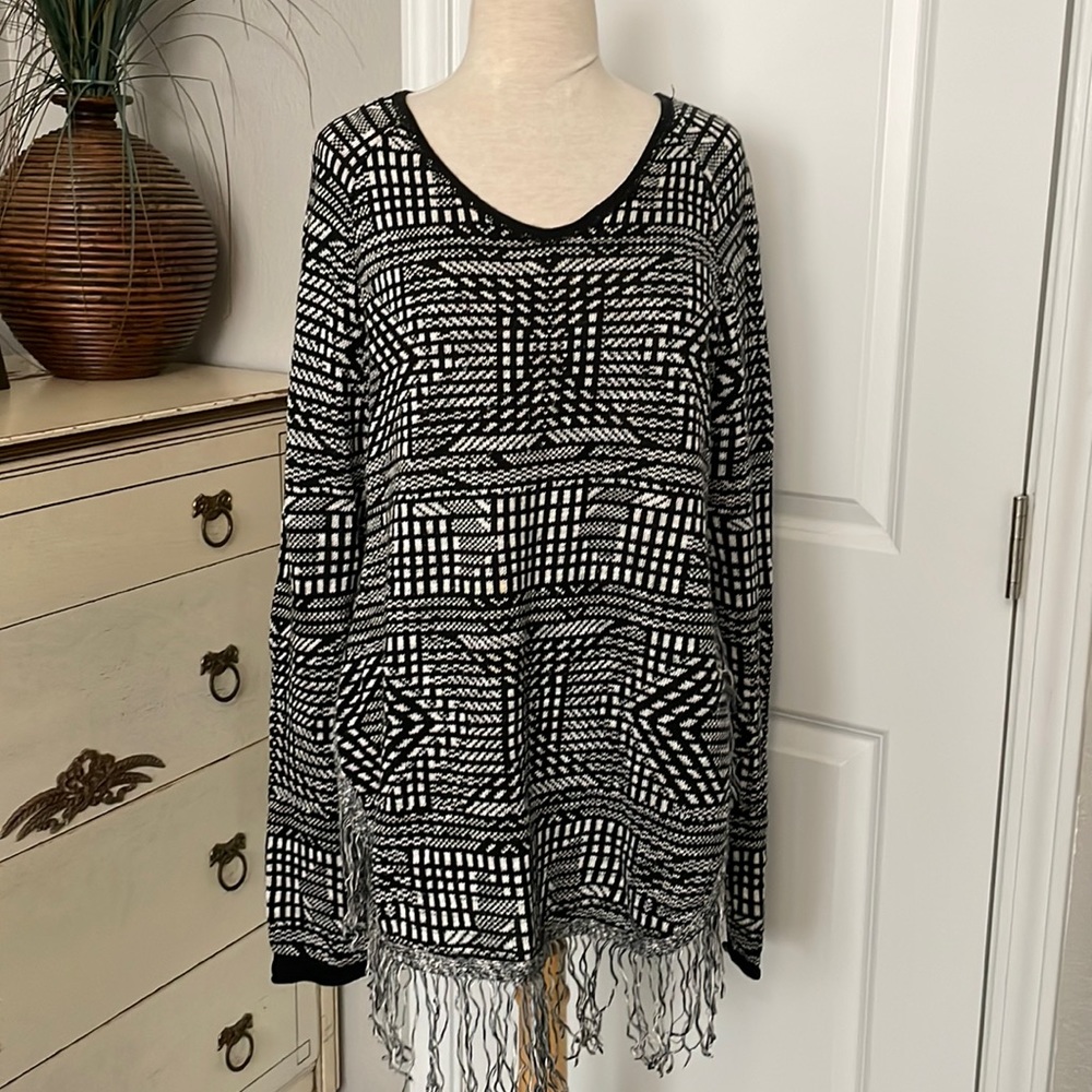 Printed sweater